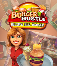 Jetzt das Klick-Management-Spiel Burger Bustle: Ellie's Bio-Burger kostenlos herunterladen und spielen!! Klick-Management-Spiel: Burger Bustle: Ellie's Bio-Burger