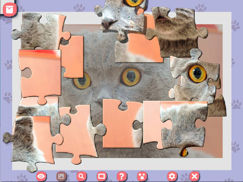 1001-puzzles-niedliche-katzen-4 - Screenshot No. 1