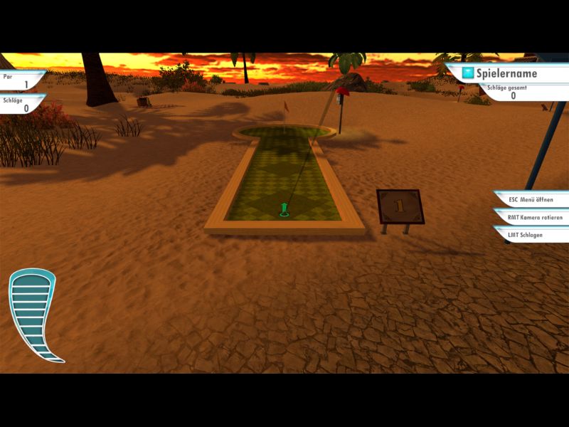 3d-minigolf - Screenshot No. 4