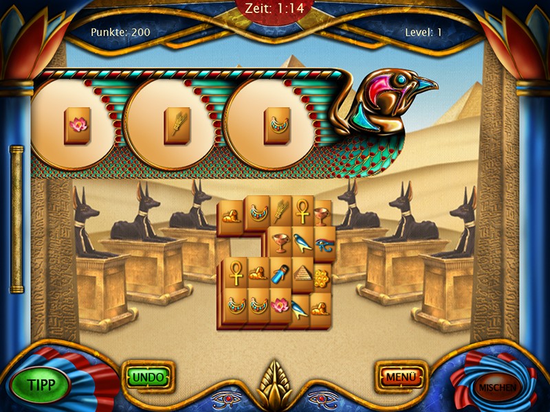 art-mahjongg-egypt - Screenshot No. 2