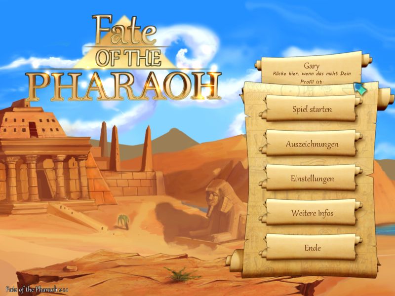 fate-of-the-pharaoh - Screenshot No. 1