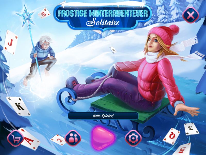 frostige-winterabenteuer-solitaire - Screenshot No. 1