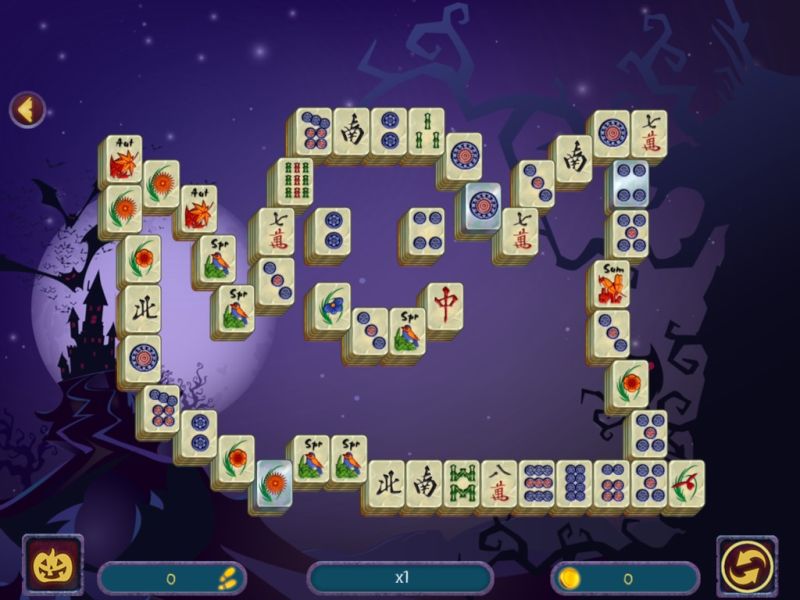 halloween-night-mahjong-2 - Screenshot No. 2