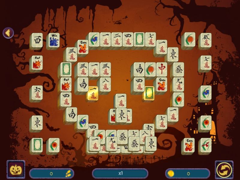 halloween-night-mahjong-2 - Screenshot No. 3