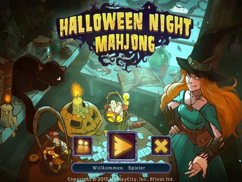 halloween-night-mahjong - Screenshot No. 1