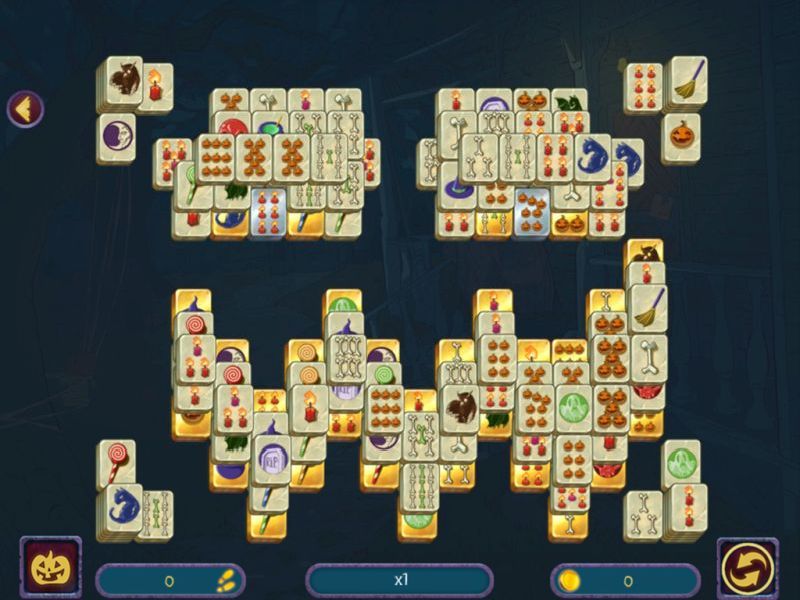 halloween-night-mahjong - Screenshot No. 2