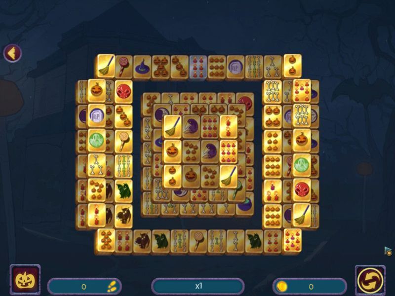 halloween-night-mahjong - Screenshot No. 4