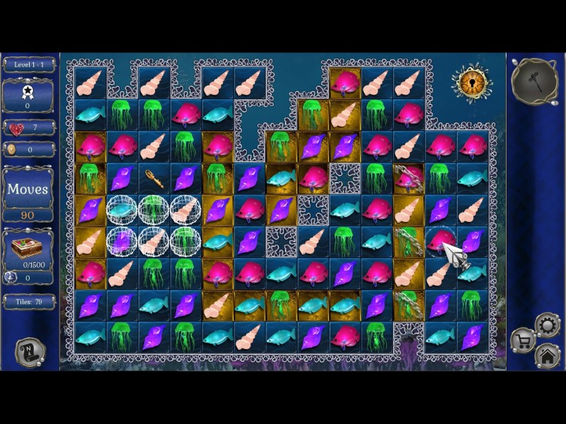 jewel-match-aquascapes - Screenshot No. 1