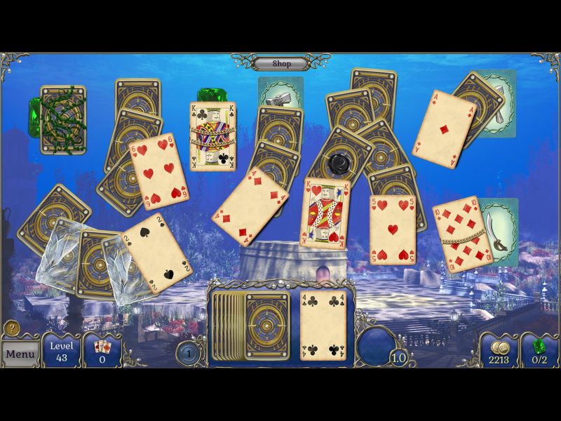 jewel-match-atlantis-solitaire-2 - Screenshot No. 2