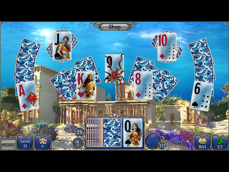 jewel-match-solitaire-atlantis-4 - Screenshot No. 1