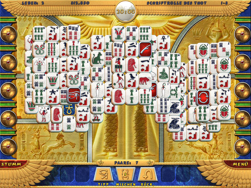 luxor-mahjong - Screenshot No. 1