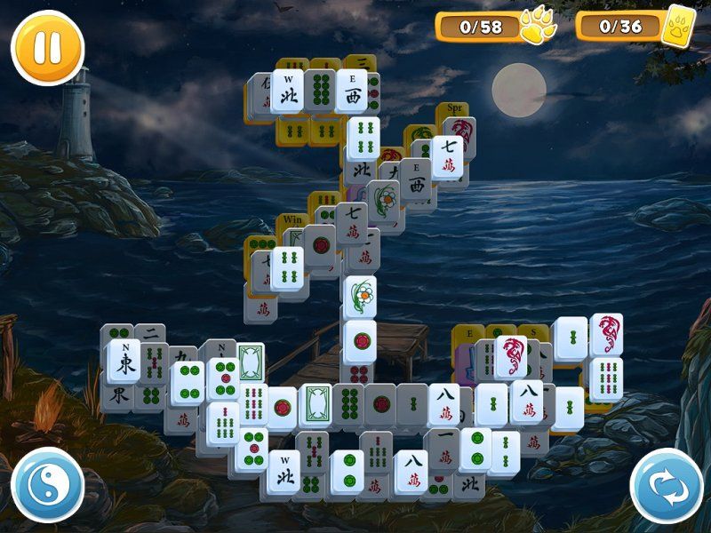 mahjong-wolfs-stories - Screenshot No. 1