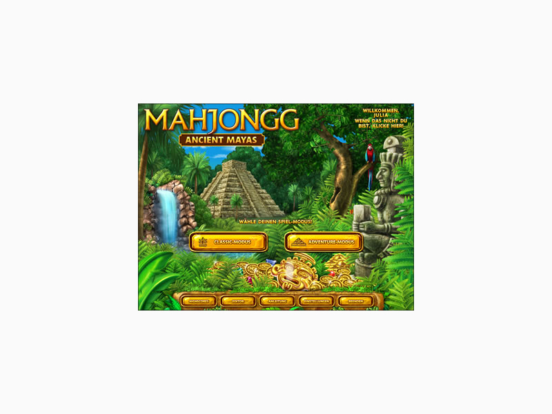 mahjongg-ancient-mayas - Screenshot No. 1