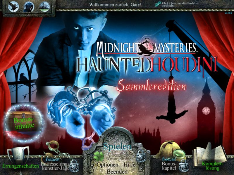 midnight-mysteries-haunted-houdini-sammleredition - Screenshot No. 1