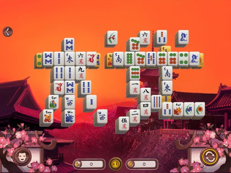 sakura-day-mahjong-2 - Screenshot No. 1