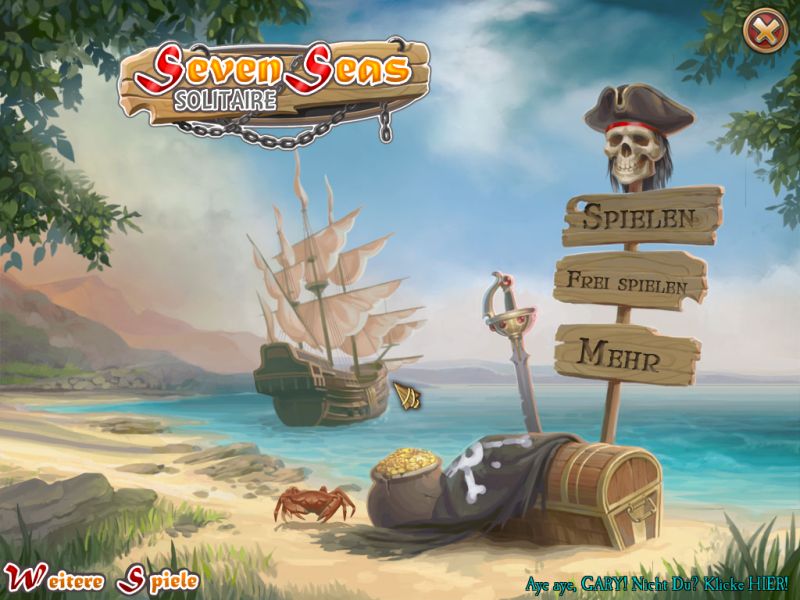 seven-seas-solitaire-ein-karibisches-abenteuer - Screenshot No. 1