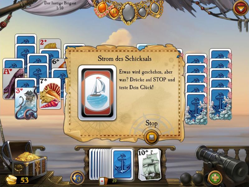 seven-seas-solitaire-ein-karibisches-abenteuer - Screenshot No. 3