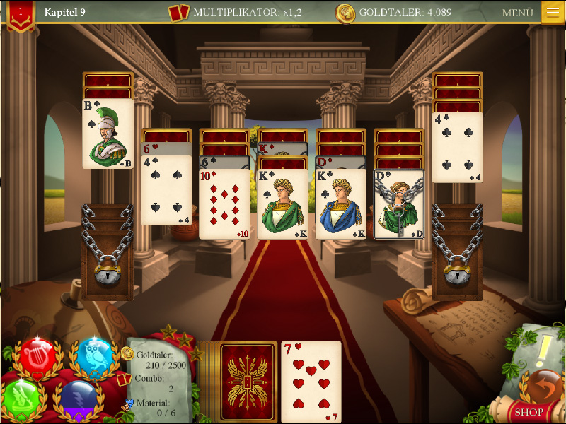 tales-of-rome-solitaire - Screenshot No. 2