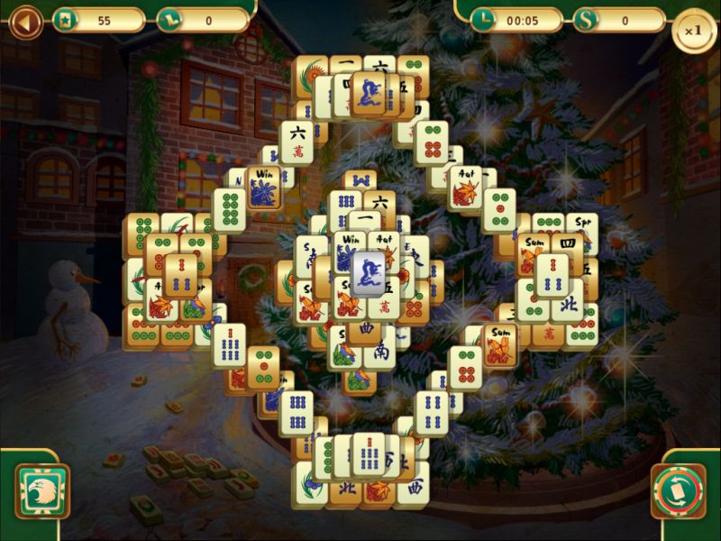 weihnachts-mahjong - Screenshot No. 4