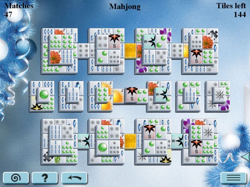 winter-mahjong - Screenshot No. 1