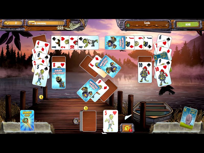 zombie-solitaire-2-chapter-one - Screenshot No. 1