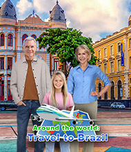 Wimmelbild-Spiel: Around The World: Travel to Brazil