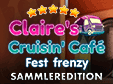 Jetzt das Klick-Management-Spiel Claire's Cruisin' Cafe Fest Frenzy Sammleredition kostenlos herunterladen und spielen