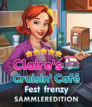 Klick-Management-Spiel: Claire's Cruisin' Cafe Fest Frenzy Sammleredition