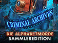 Jetzt das Wimmelbild-Spiel Criminal Archives: Die Alphabetmorde Sammleredition kostenlos herunterladen und spielen