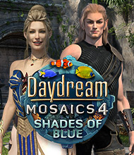 Logik-Spiel: Daydream Mosaics 4 - Shades of Blue