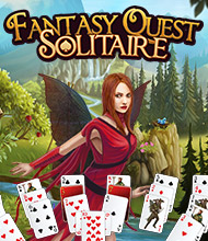Solitaire-Spiel: Fantasy Quest Solitaire