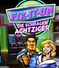 Klick-Management-Spiel: Fix-It-up: Die schrgen Achtziger