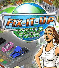 Klick-Management-Spiel: Fix-It-Up: World Tour
