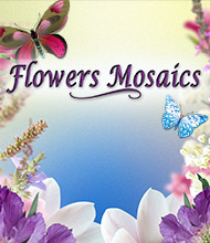 Logik-Spiel: Flowers Mosaics