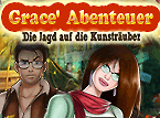 Jetzt das Wimmelbild-Spiel Grace' Abenteuer: Die Jagd auf die Kunsträuber kostenlos herunterladen und spielen!! Wimmelbild-Spiel: Grace' Abenteuer: Die Jagd auf die Kunsträuber
