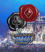 Solitaire-Spiel: Jewel Match Atlantis Solitaire 2