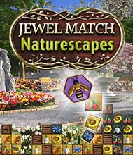 3-Gewinnt-Spiel: Jewel Match Naturescapes