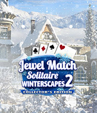 Solitaire-Spiel: Jewel Match Solitaire Winterscapes 2 Sammleredition