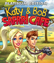 Klick-Management-Spiel: Katy and Bob: Safari Caf Platinum Edition