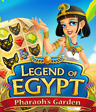 3-Gewinnt-Spiel: Legend of Egypt: Pharaoh's Garden