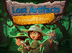 Jetzt das Klick-Management-Spiel Lost Artifacts Platinum Edition kostenlos herunterladen und spielen!! Klick-Management-Spiel: Lost Artifacts Platinum Edition