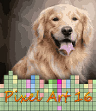 Logik-Spiel: Pixel Art 16