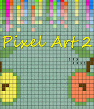 Logik-Spiel: Pixel Art 2