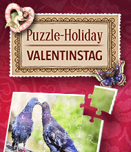 Logik-Spiel: Puzzle-Holiday: Valentinstag
