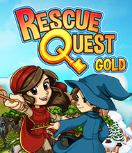 3-Gewinnt-Spiel: Rescue Quest Gold