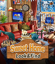 Wimmelbild-Spiel: Sweet Home Look and Find