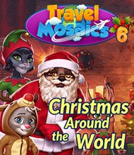 Logik-Spiel: Travel Mosaics 6: Christmas Around the World