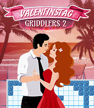 Logik-Spiel: Valentinstag-Griddlers 2