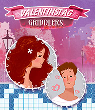 Logik-Spiel: Valentinstag-Griddlers