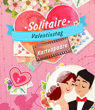 Solitaire-Spiel: Valentinstag Solitaire: Kartenpaare